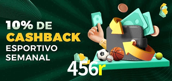 10% de bônus de cashback na 456r